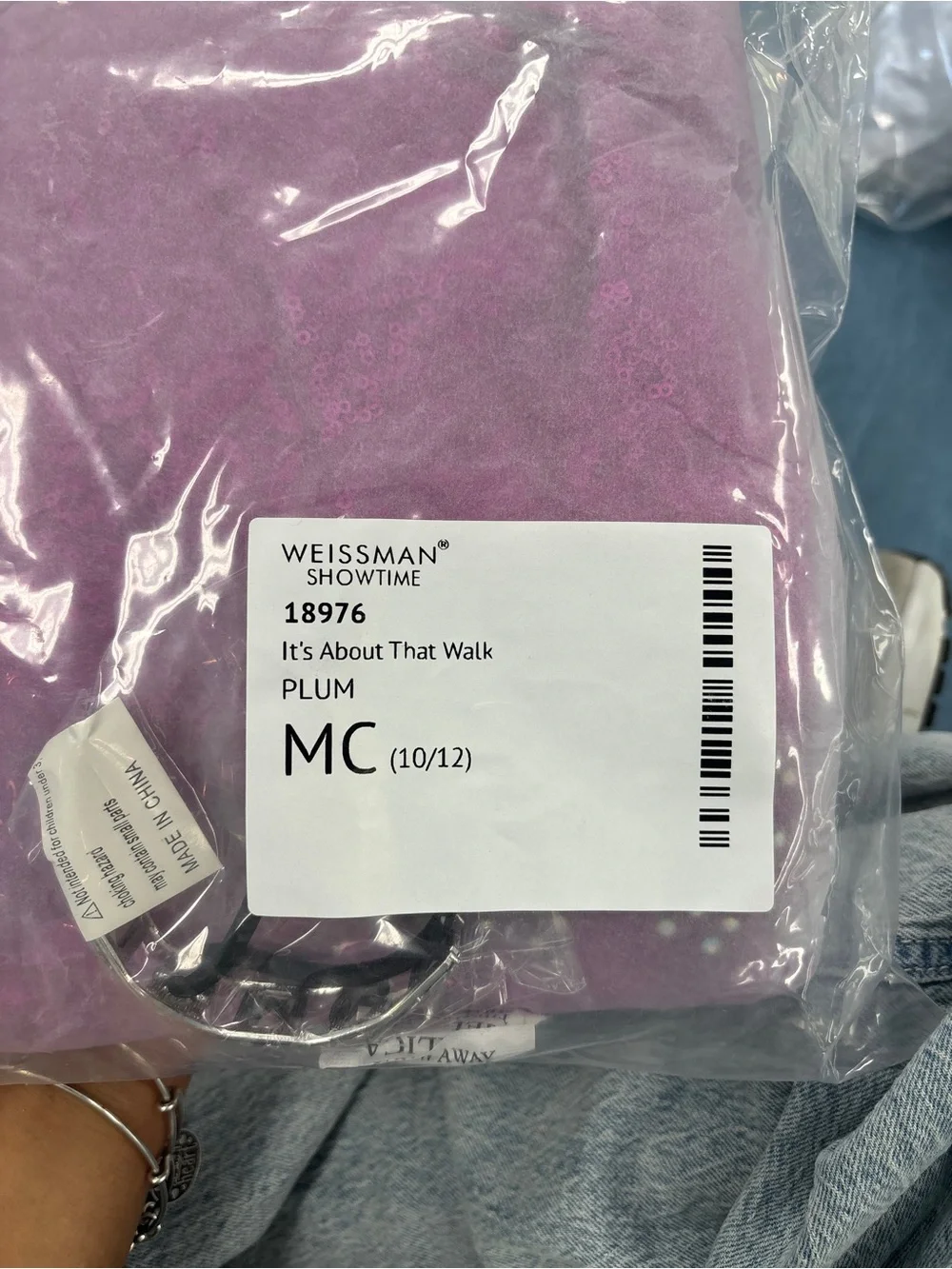 Weissman Hot Pink Sequin Dance Costume with Tulle Hem